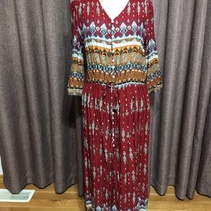 Zanzea Bohemian Style Maxi Dress